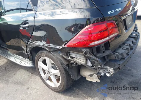 2019 Mercedes-Benz Gle 400 4Matic z USA, uszkodzony, nr VIN 4JGDA5GB1KB204747